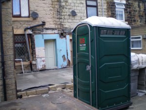 construction toilet hire