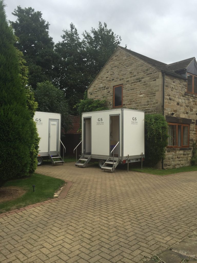 TV Filming Hire Toilets