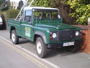 GS Toilet Hire Land Rover
