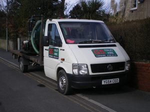 GS Toilet Hire Work Vehicle
